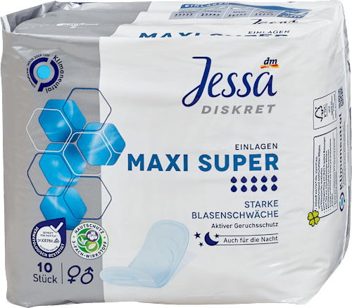Подложки за инконтиненция Maxi Super Jessa DISKRET