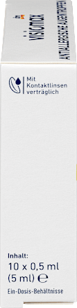 Antiallergische Augentropfen 10 Ampullen à 0,5 ml Visiomax