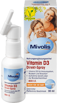 Vitamin D3 Direkt-Spray Mivolis