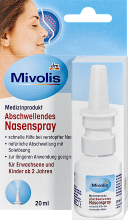 Spray nasale decongestionante Mivolis