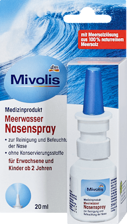 Meerwasser Nasenspray Mivolis