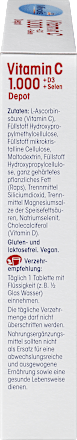 C-vitamin 1000 + D3 + szelén étrend-kiegészítő Depot tabletta, 30 db Mivolis