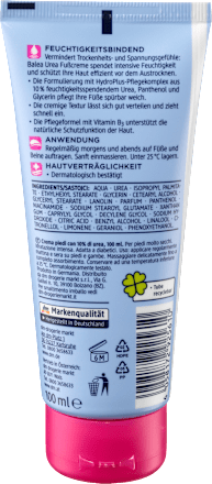 Fußcreme mit 10% Urea Balea