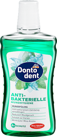 Mundspülung antibakterielle Mundhygiene Dontodent
