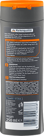 Кофеинов шампоан за коса Power Effect  Balea MEN