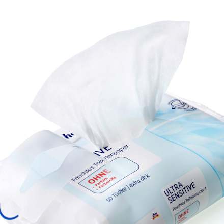 Feuchtes Toilettenpapier Ultra Sensitive Sanft&Sicher