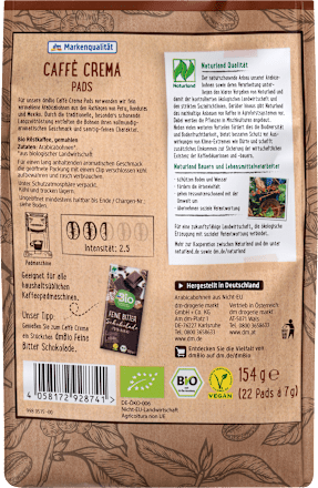 Caffè BIO cremoso in cialde dmBio