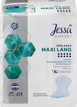Vorlagen Inkontinenz Maxi Lang Jessa DISKRET