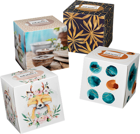 Box fazzolettini cosmetici assort. ebelin