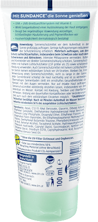 Krem do opalania Sensitiv SPF 30 SUNDANCE