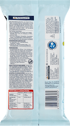 Desinfektionstücher für Flächen Denkmit