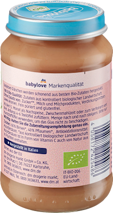 BIO kašica - kruška i šljiva, 5+ mj. babylove