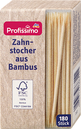 Zobotrebci iz bambusa Profissimo