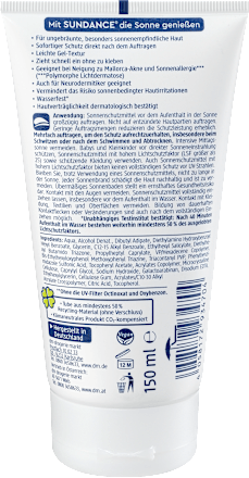 Sonnencreme Gel, MED ultra sensitiv, LSF 50+ SUNDANCE