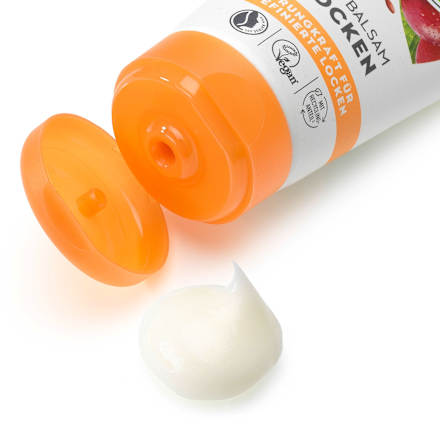 Locken Balsam 2in1  Bio-Leinsamen, Bio-Traube alverde NATURKOSMETIK