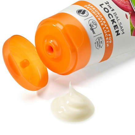 Locken Balsam 2in1  Bio-Leinsamen, Bio-Traube alverde NATURKOSMETIK