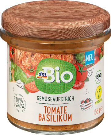 Pasta warzywna z pomidorami i bazylią dmBio