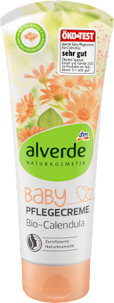 Krem do twarzy i ciała dla dzieci, z bio nagietkiem alverde BABY