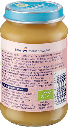 BIO kašica od breskve, marakuje i jabuke, 5+ mj. babylove