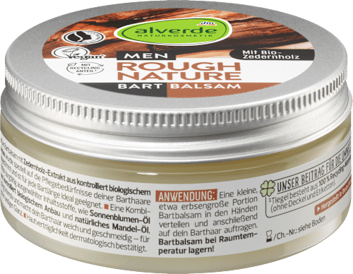 Balsamo per barba Rough Nature alverde MEN