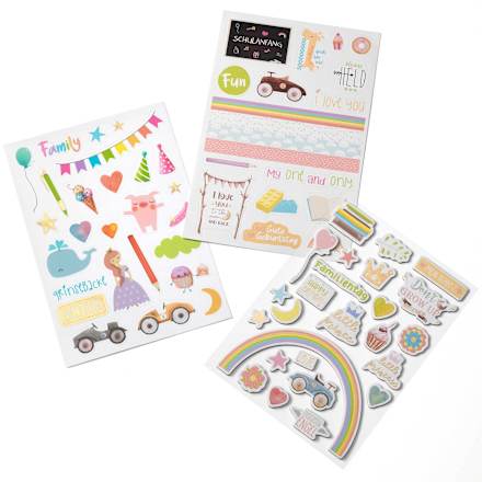 Stickerset Kids  Paradies