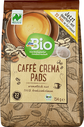 Caffè BIO cremoso in cialde dmBio