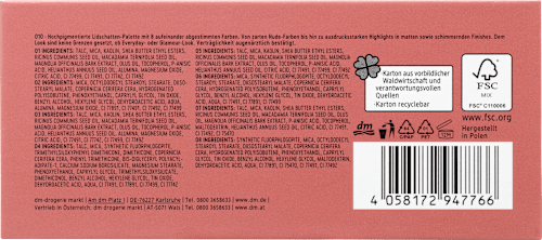 Lidschatten Palette Nude Mood Collection 010 trend !t up