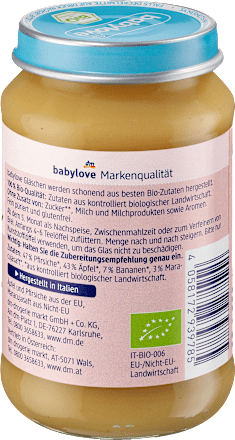 Kašica - breskva i marakuja sa jabukom,  od 5. meseca babylove