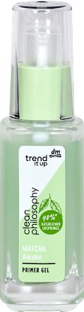 Baza żelowa pod makijaż Clean Philosophy Matcha Awake Primer Gel trend !t up