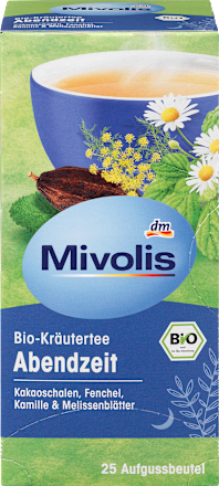 Kräutertee Bio Abendzeit Mivolis