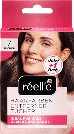 Chusteczki do usuwania plam po farbie do włosów réell‘e