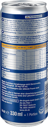 BCAA Drink + Koffein, Orange-Mango Geschmack Sportness