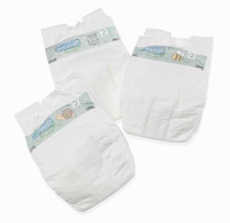 Windeln nature Gr. 2 Mini (3-6 kg) babylove nature