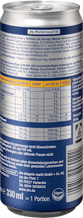 BCAA Drink + Koffein, Orange-Mango Geschmack Sportness