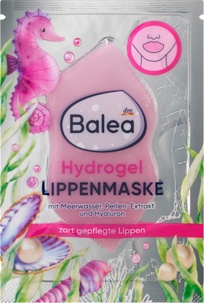 Lippenmaske Hydrogel mit Perlen-Extrakt Balea