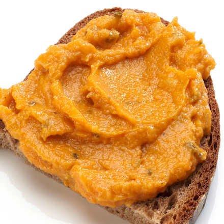 Gemüseaufstrich, Süßkartoffel Karotte-Zucchini dmBio