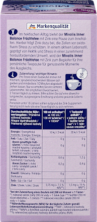 Früchtetee Inner Balance Mivolis