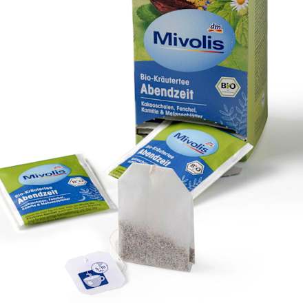 Kräutertee Bio Abendzeit Mivolis