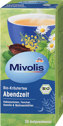 Kräutertee Bio Abendzeit Mivolis