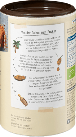 Zucker, Kokosblüten-Zucker, Naturland dmBio