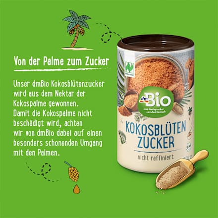 Zucker, Kokosblüten-Zucker, Naturland dmBio