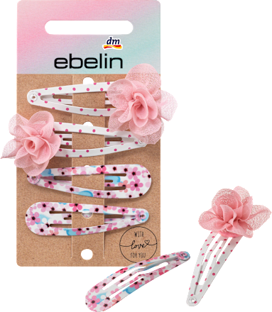 Haarclipse floral ebelin