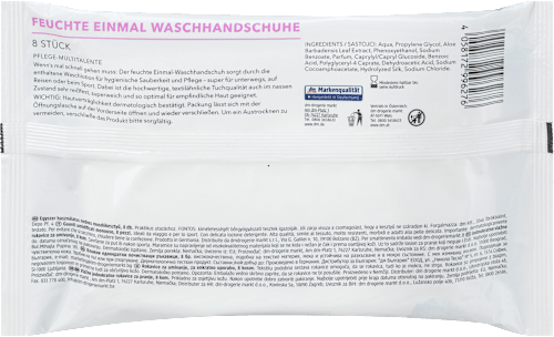 Waschhandschuhe Einmal feucht ebelin