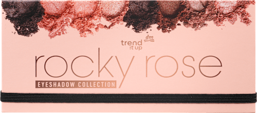 Paleta cienie do powiek Rocky Rose Eyeshadow Collection wielokolorowa 010 trend !t up