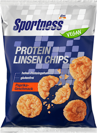 Protein Linsen Chips, Paprika-Geschmack Sportness