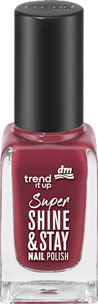 Nagellack Super Shine & Stay 870 Dark Red trend !t up