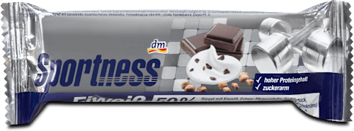 Proteinska pločica s okusom stracciatelle Sportness