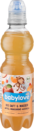 Saft & Wasser Apfel-Mandarine Acerola babylove