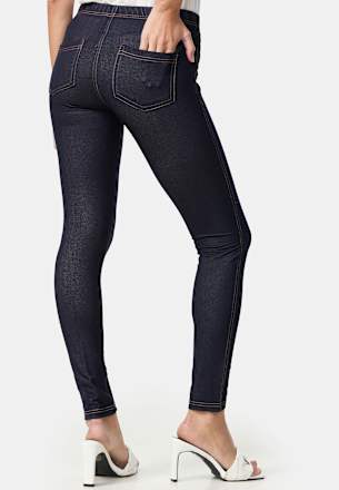 Treggings in Jeans-Optik blau Gr. 40/44 nur die