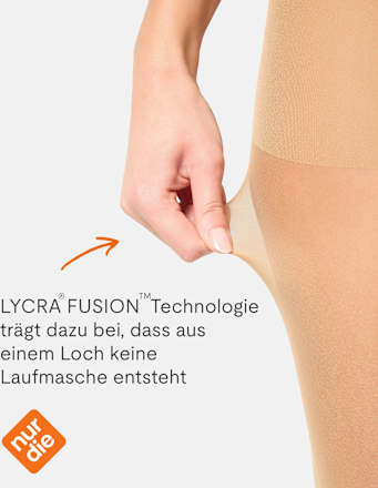 Strumpfhose Goodbye Laufmaschen mandel Gr. 38/40, 20 DEN nur die